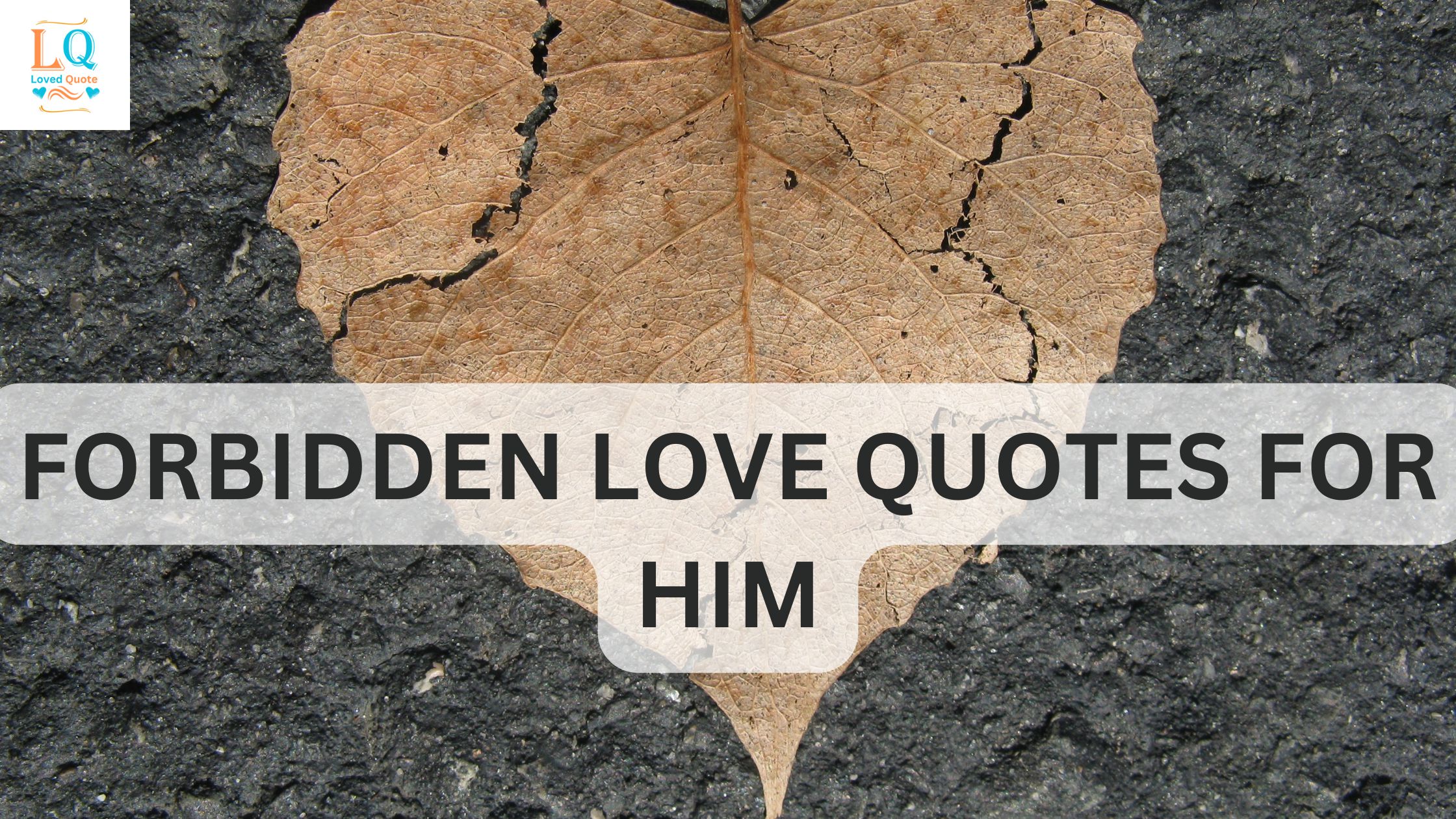 Forbidden Love Quotes for Him