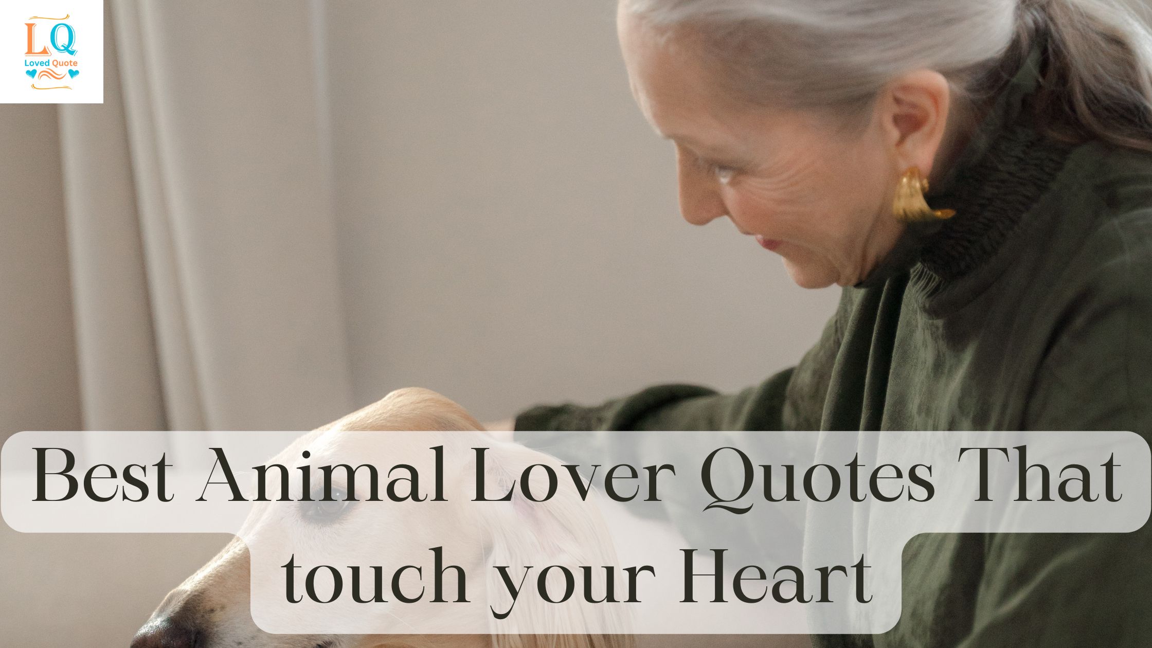 Best Animal Lover Quotes That touch your Heart