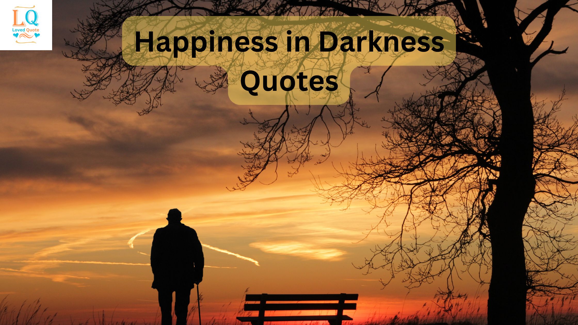 Happiness in Darkness Quotes