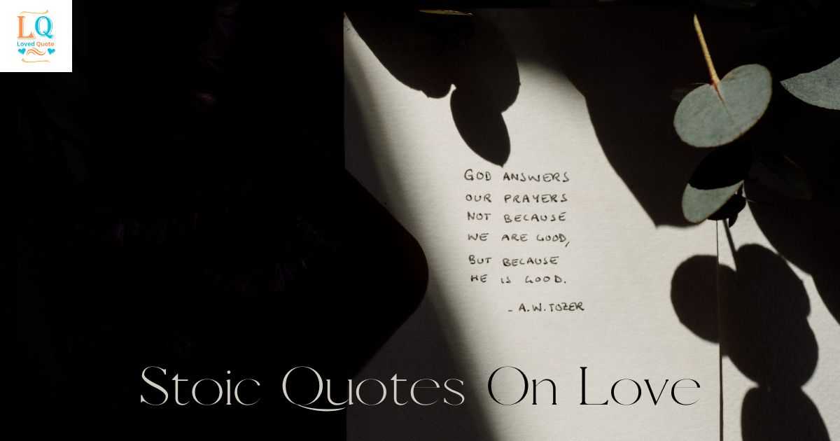 Stoic Quotes On Love