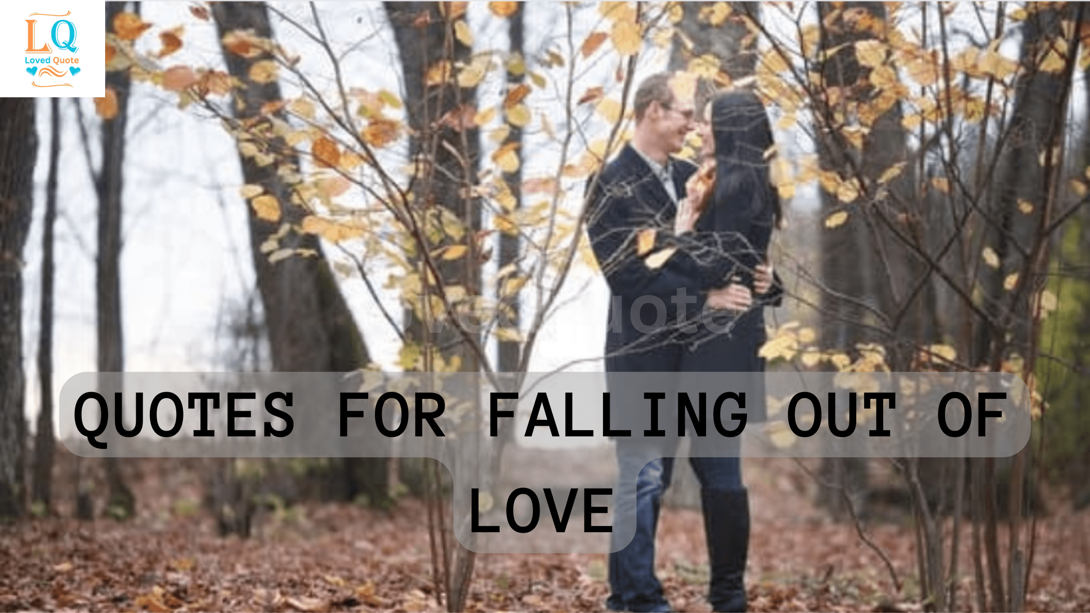 Quotes for Falling out of Love