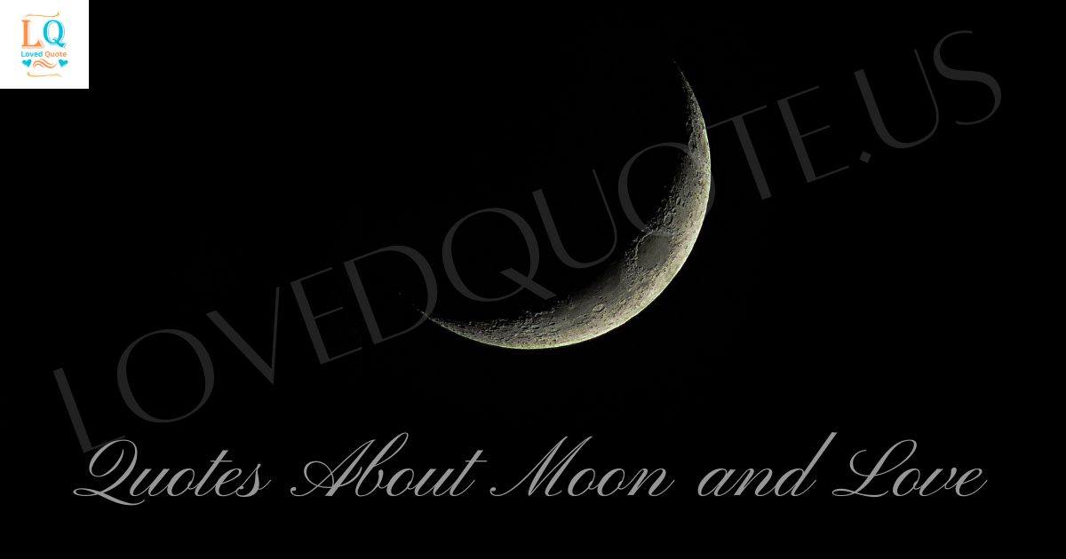 Quotes About Moon and Love